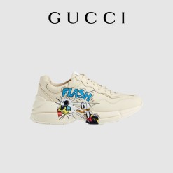 [新品]GUCCI古驰DisneyxGucci联名款印花运动鞋