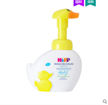 喜宝婴儿洗护小黄鸭有机杏仁泡沫洗脸乳洗手液250ml (0岁起)