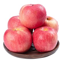 【京觅新鲜苹果】山东烟台栖霞红富士苹果5斤装单果230g以上