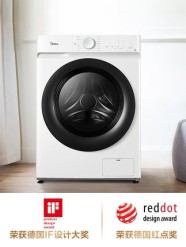 美的10公斤KG洗衣机 全自动家用大容量变频滚筒洗衣机 MG10